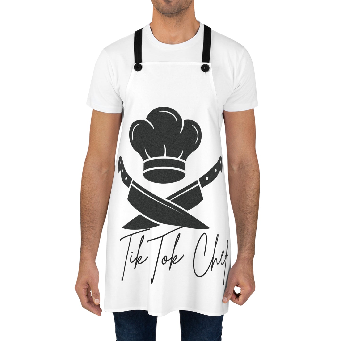TikTok Chef Apron (White)
