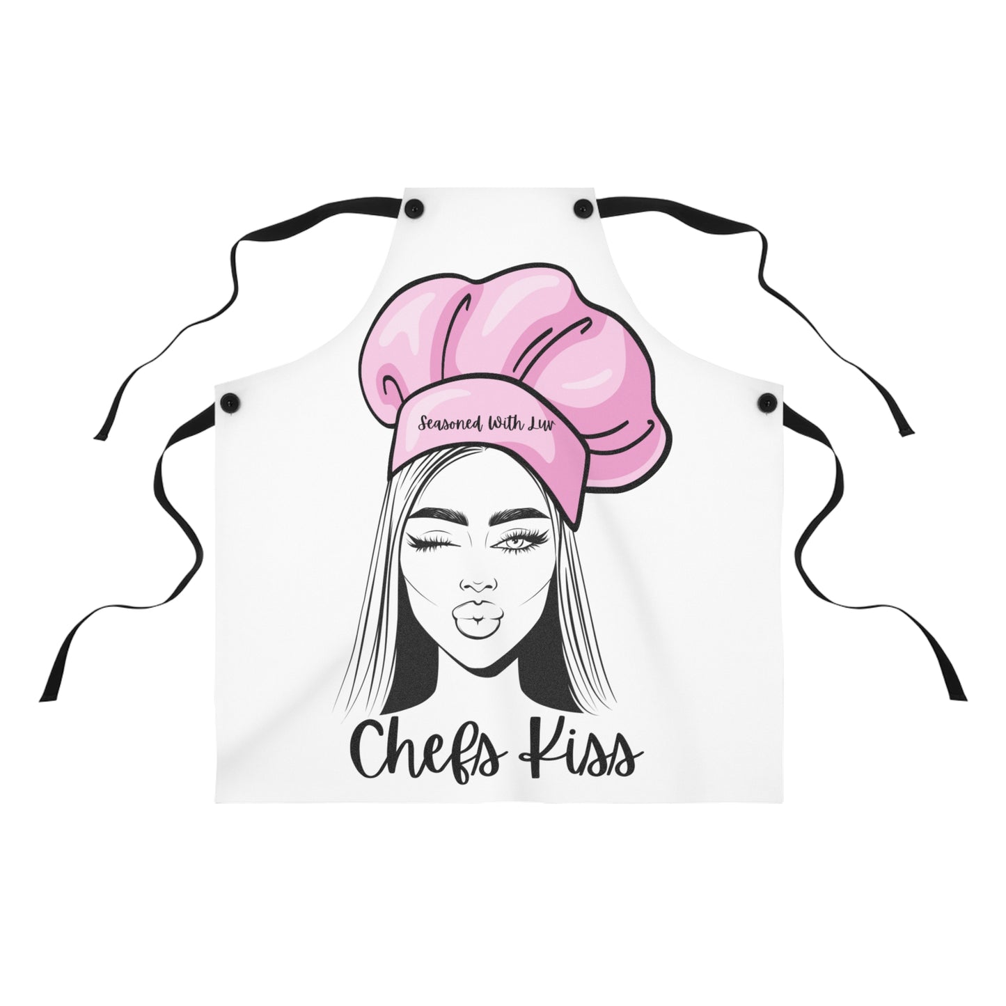 Chefs Kiss Apron (Seasoned With Luv)