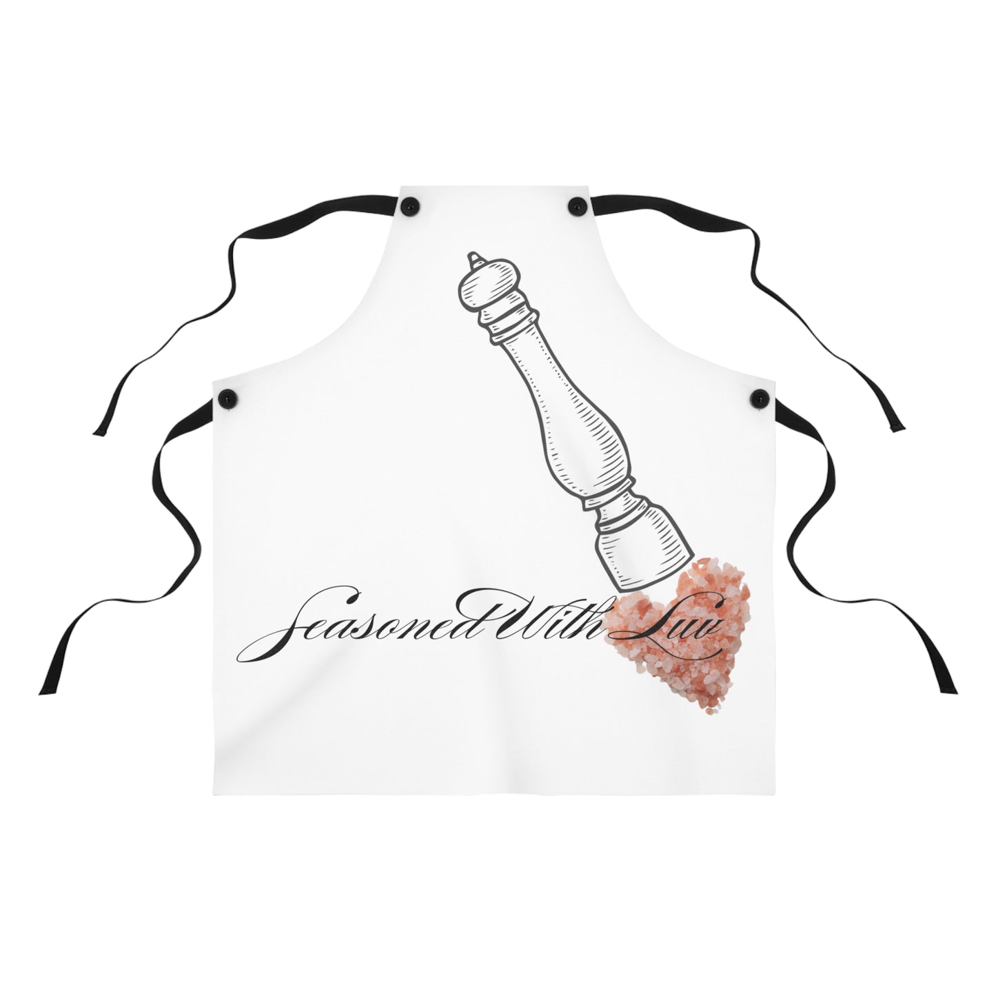 Seasoned With Luv Apron (Luv Language)