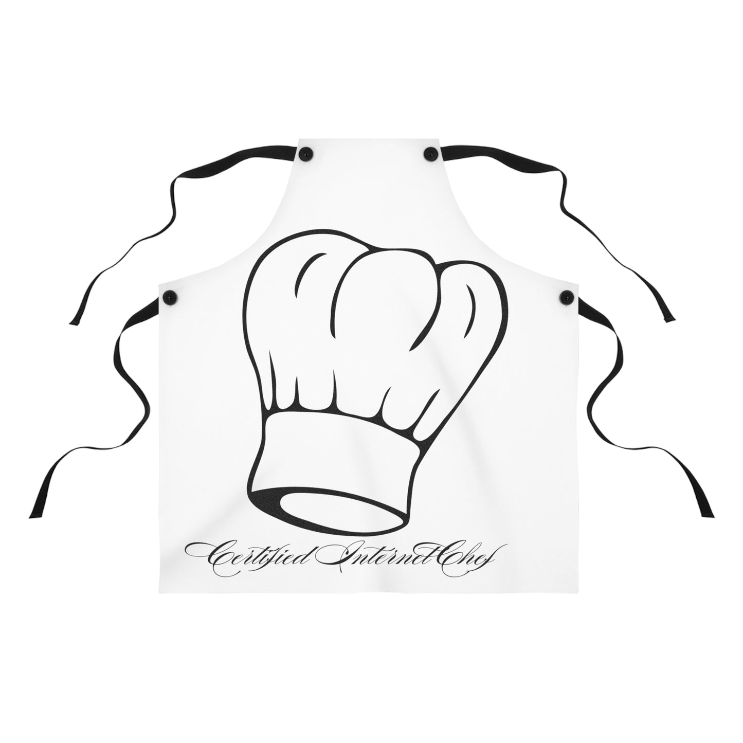 Certified Internet Chef Apron (White)