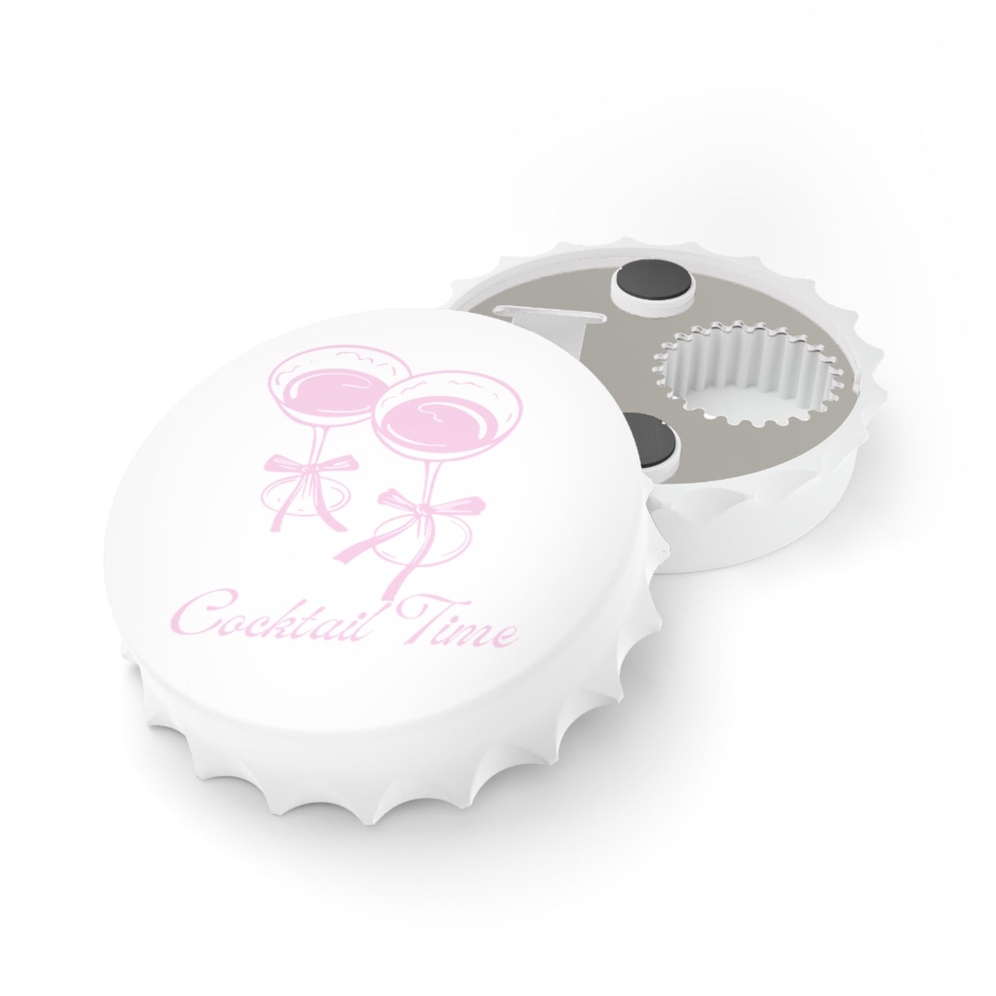Cocktail Time Bottle Opener (Pink)