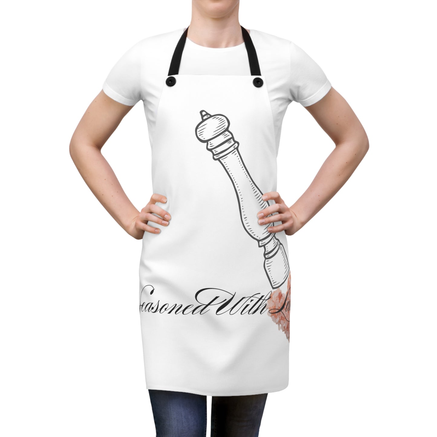 Seasoned With Luv Apron (Luv Language)