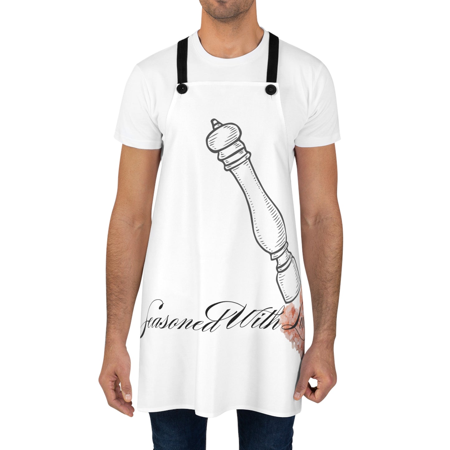 Seasoned With Luv Apron (Luv Language)