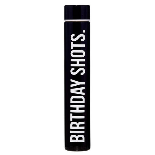Stainless Steel Slim Tumbler (Birthday Shots)